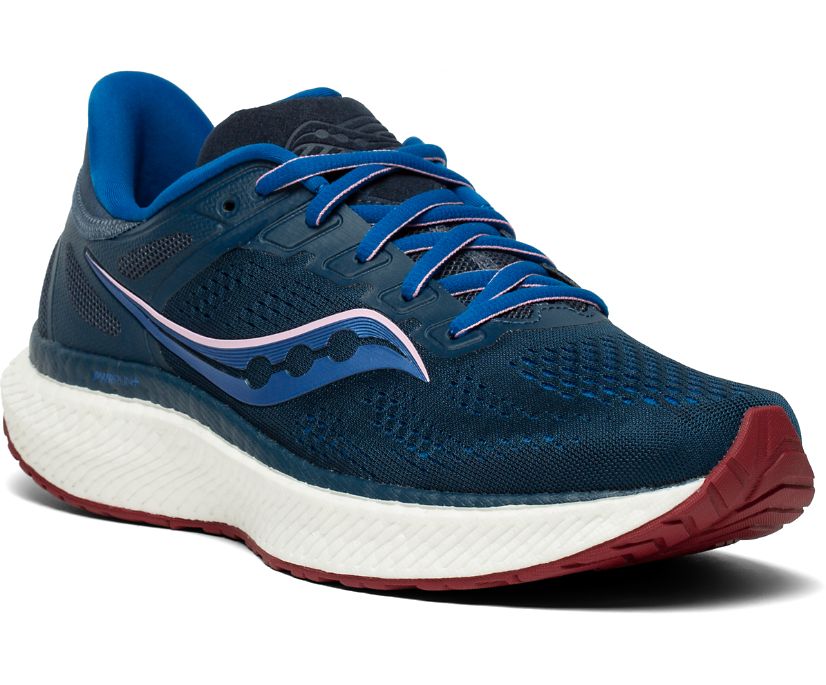 Saucony Hurricane 23 Women's Running Shoes Navy | Canada 159EBCX